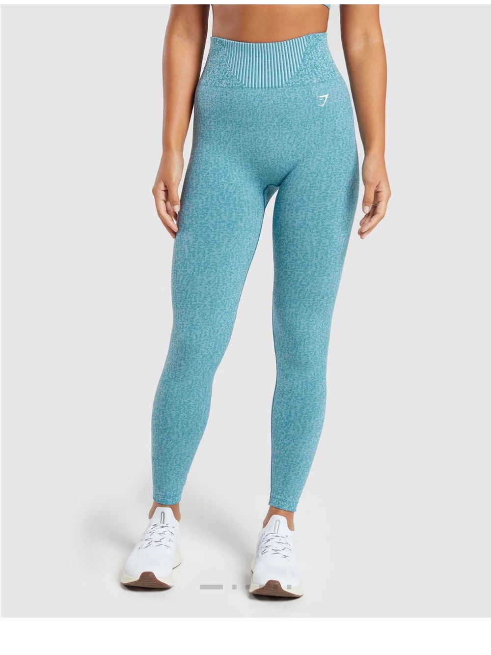 Gymshark Seamless High-Waist Leggings - Teal